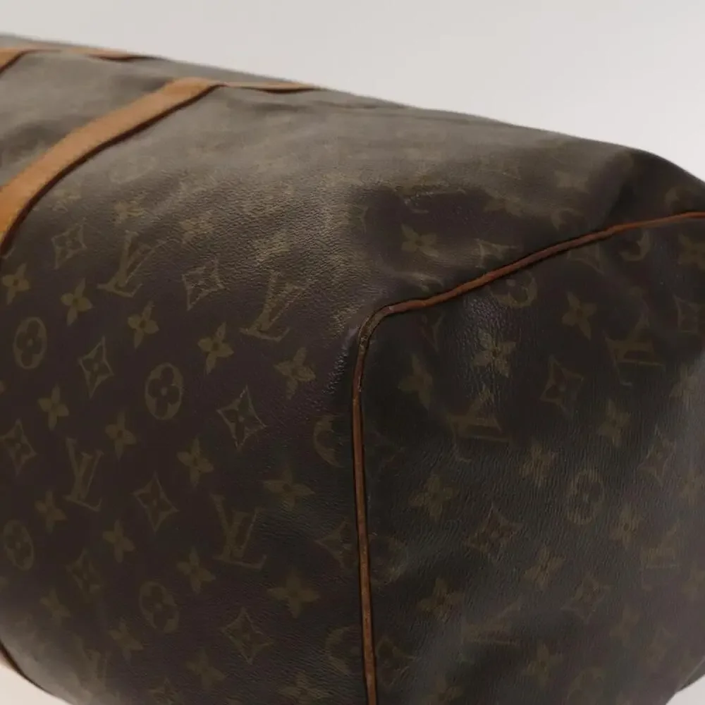 LOUIS VUITTON Monogram Keepall 55 Boston Bag M41424